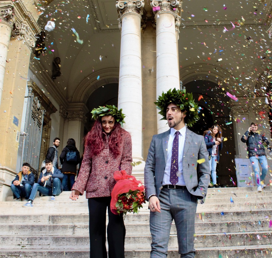 Giusi e Luca agli inizi
